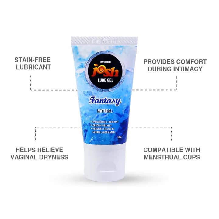 Josh Lube Gel Fantasy Natural 30 ML