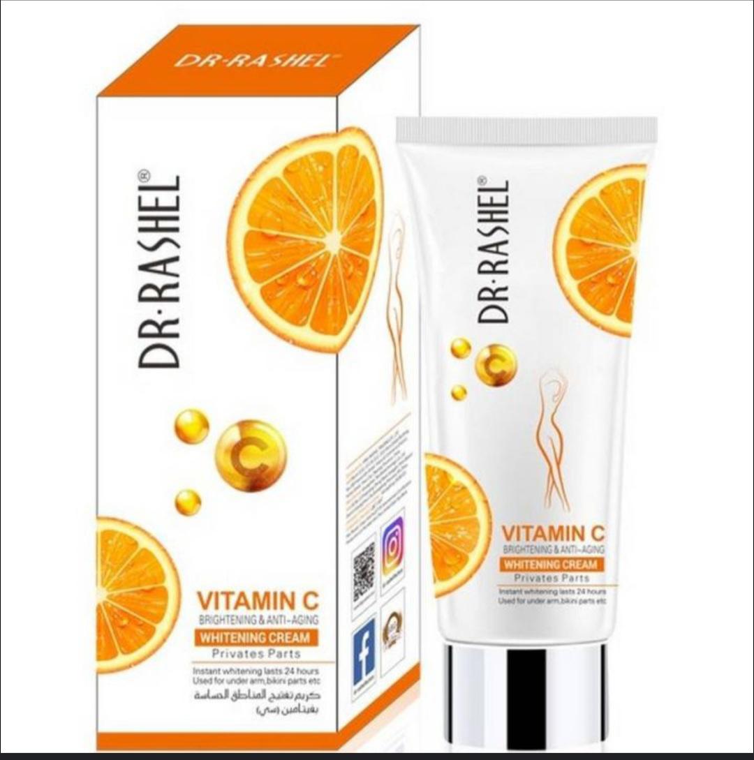 Dr. Rashel Vitamin C Privates Parts Whitening Cream 80 G
