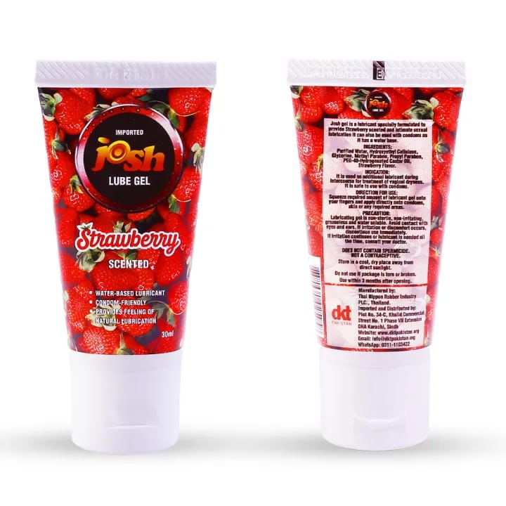 Josh Lube Gel Strawberry Scented 30 ML